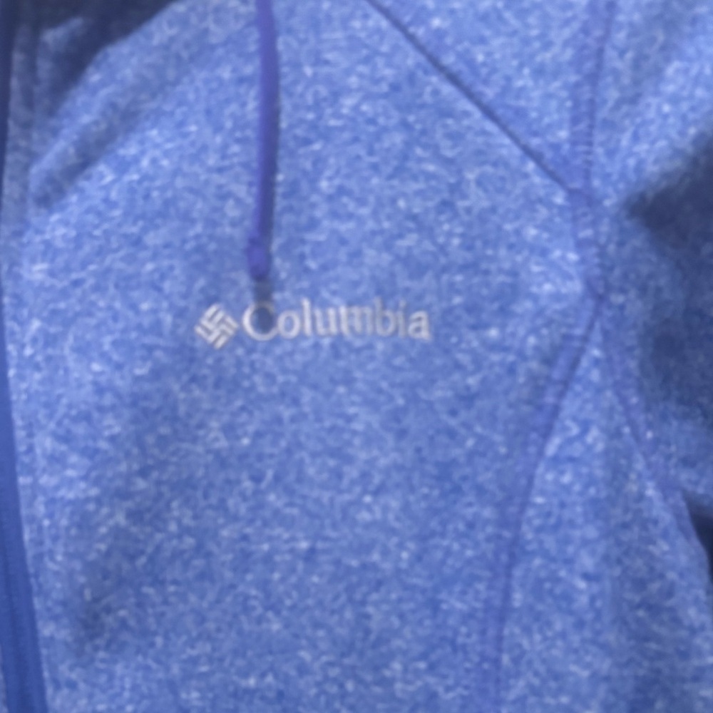 Columbia Full-Zip Hoodie Blue Size Small. Great condition - Picture 3 of 9
